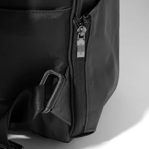 Image of Baggallini Chelsea Laptop Backpack, Black Twill
