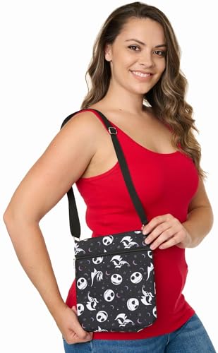 Disneycrossbodybagsforwomennightmarebeforechristmasgiftjackskellingtonmovieblackvegansmallslingbagtravelpurseeverydayhalloweenpassportadultsteens Urban Country Home Decor Disney crossbody bags for women nightmare before christmas gift jack skellington movie black vegan small sling bag travel purse everyday halloween passport adults teens urban country home decor