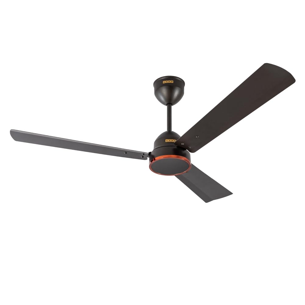 USHA AeroEdge 1200mm BLDC Ceiling Fan with RF Remote | BEE 5 Star Rated Energy Efficient | 100% Copper Motor | High Air Delivery 220CMM | 2 Year Warranty | (Smoke Brown)-image-21