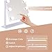 Hansong Vanity Mirror with Lights Makeup Mirror with Lights 12 Dimmable Bulbs Hollywood Lighted Makeup Mirror Detachable 10x Magnification 3 Color Lighting Modes