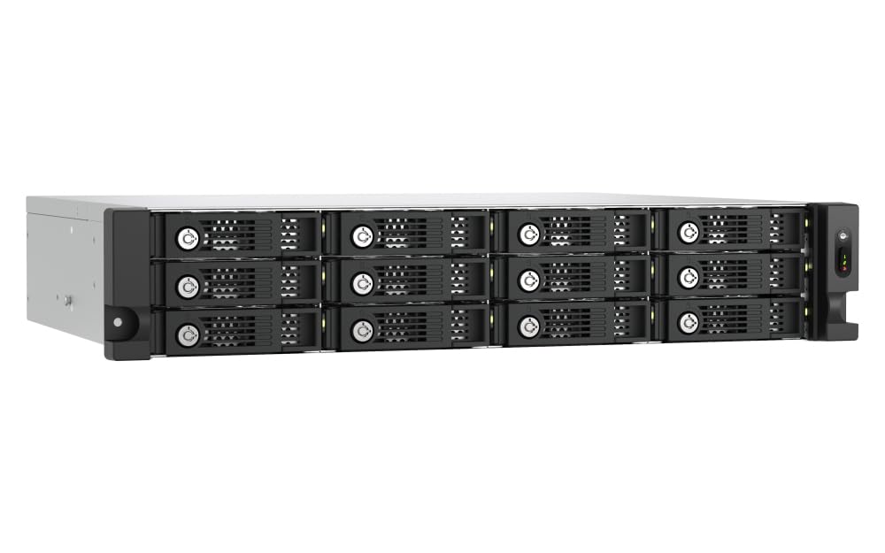 12-Bay 2U rackmount PCIe Interface SATA JBOD Expansion Enclosure