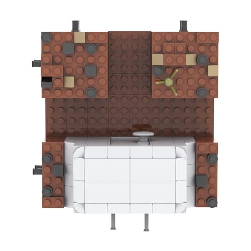 Image of WW2 Bunker Military Building Block Set.Build Different Military War Block Scenarios.