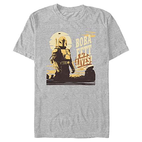 T-shirt Star Wars Boba Fett Lives homme idéal pour les soirées ciné