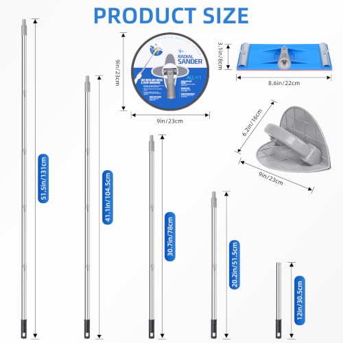 HOOMESUN Drywall Pole Sander Kit