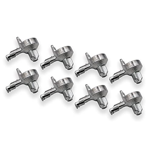 Regalstift Bodenträger, Halterungen für Regalböden passend für IKEA BILLY & BRIMNES Regal (8 Stück)