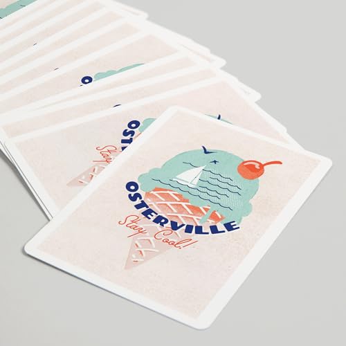Baraja de cartas tamaño póker 52 piezas miniatura 5