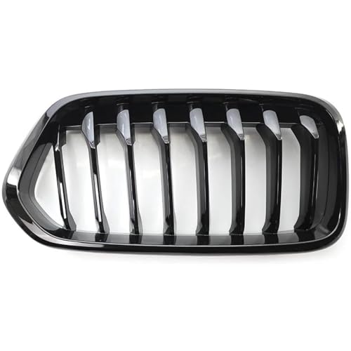 Grille à une lamelle noir brillant pour calandre de phare antibrouillard