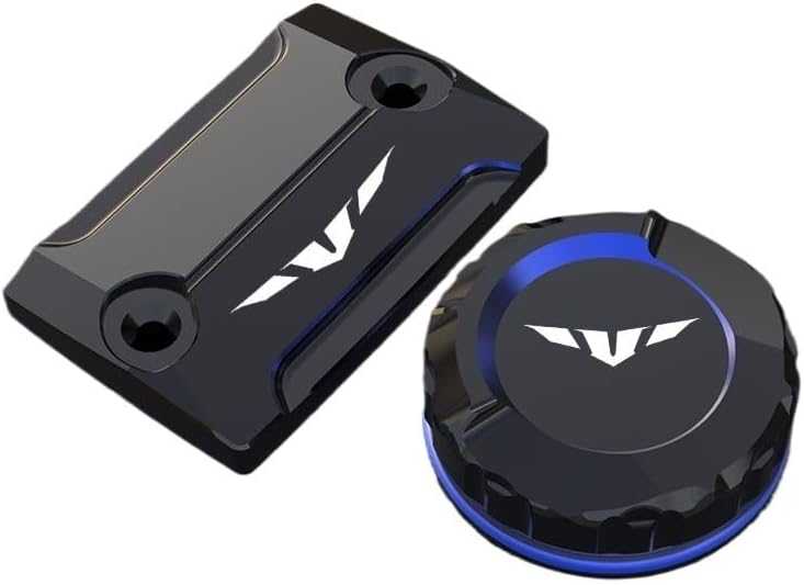 Fluid Reservoir Tank Cover Motorcycle Rear Brake Fluid Cylinder Master Reservoir Cover Oil Cap for MT07 2014-2023 MT09 2018-2020 MT10 2018-2021