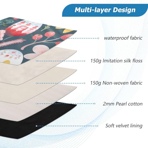 Funda para portátil 13-14 pulgadas con protección y tela impermeable miniatura 4