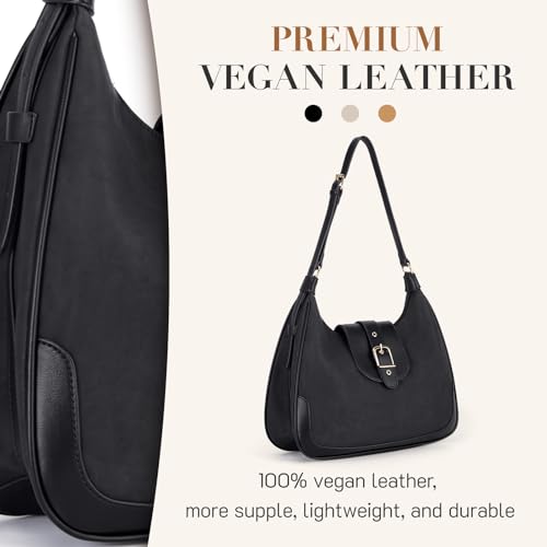 Image of Missnine Hobo Bag Purses and Handbags for Women Top Handle Handbags with Pocket Zipper