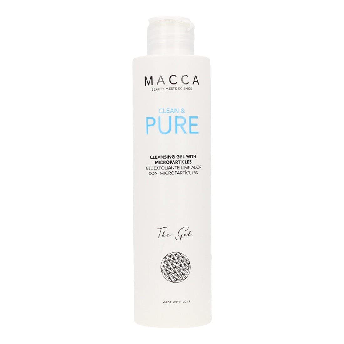 Macca Clean & Pure Cleansing Gel With Microparticle - Skin Refining - 200Ml