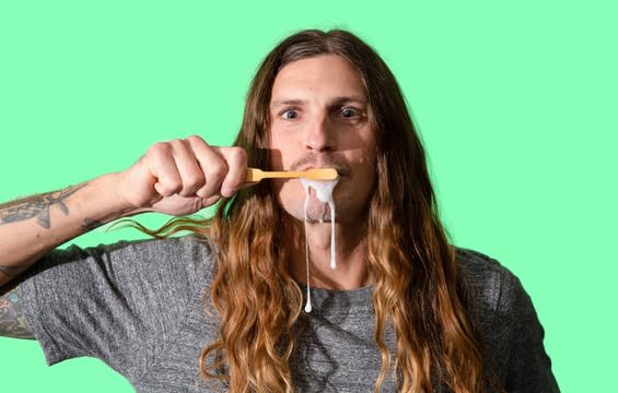 Miniatura 8 de Tabletas de pasta de dientes de menta canaria, ecológicas, sin flúor, sabor natural, aptas para viajes y campamentos, veganas, sin SLS, sin