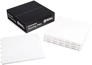 Better Hockey Extreme Dryland Flooring Tiles - Synthetic Ice Panels for Hockey, Professional Quality Training Aid for Shooting, Passing and Stickhandling - Total Size 22.5 Square Feet, 10-Tile Pack