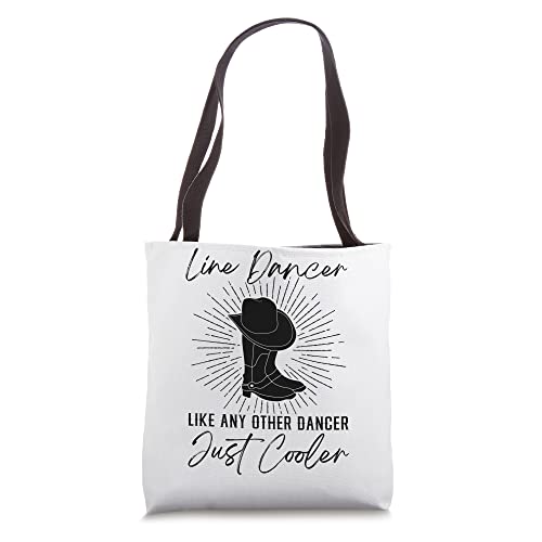 Bolso tipo tote para baile de línea Line Dancer miniatura 1