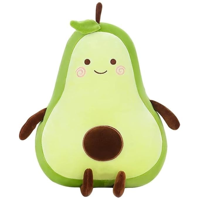 Plushie Soft Toys for Kids | Plush Soft Toys for Baby Boys and Girls Kids - Avacado Soft Toy | Best Valentine Gift | Birthday Gifts for Kids (30 CM)