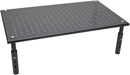 Tripp Lite Soporte para monitor de computadora altura ajustable 18 x 11 pulgadas metal negro MR1812M