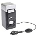 Lanbowo Mini USB Réfrigérateur Congélateur Boisson Bière Glacière Réfrigérateur pour Voyage Voiture Bureau, Smart Conservation Petit Congélateur Réfrigérateur - Noir