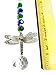 DRAGONFLY CAR CHARM, Dragonfly Suncatcher, Handmade, Gift Wrapped, USA, Ornament, Car Accessory, Mirror Decoration, Dragonfly Gift, Dragonfly Decor,3D