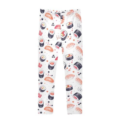 Girls' Leggings Sushi Pattern Kids Yoga Tights Pants 1 Pack 20858108