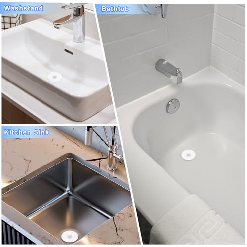 uxcell Tapón de Drenaje de Silicona 2 Unidades 42.5 mm miniatura 5