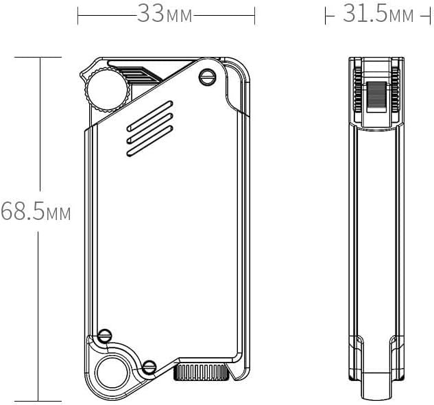 Encendedor portátil recargable con rueda de metal dorado miniatura 5