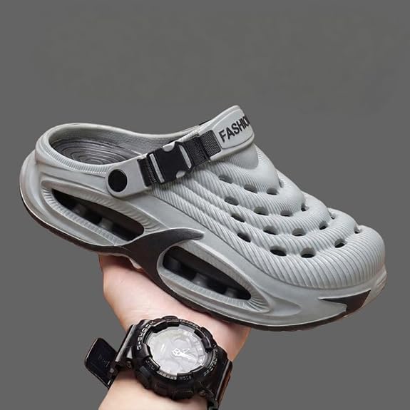 Men's Breathable and Comfortable Summer Clogs, Stylish Outdoor Beach Shoes