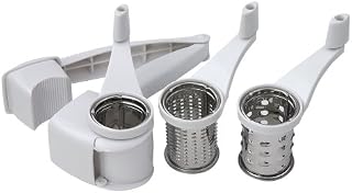 Dexam Rotary Cheese Grater Set, White 17840700