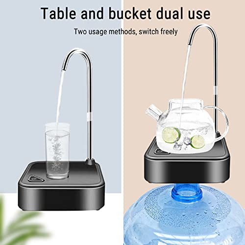 Desktop USB Water Dispenser Pump, Automatic Water Jug Pump for Kitchen&Home - image 4