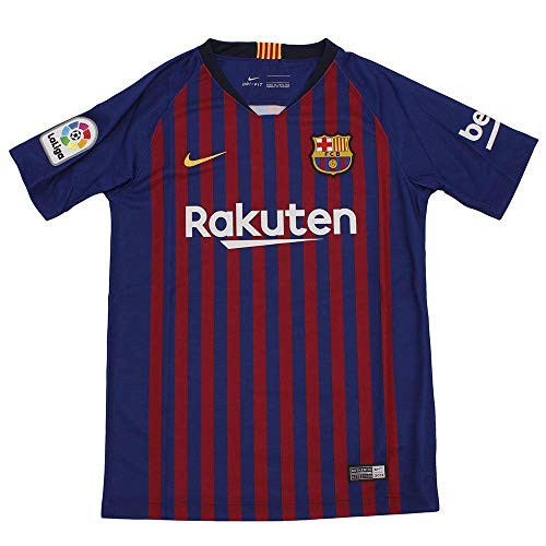 Image of Nike Boy's Synthetic Solid Regular Fit Shirt