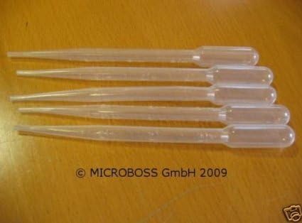 90 plastic transfer pipettes, 10 microtubes and one 50ml tube