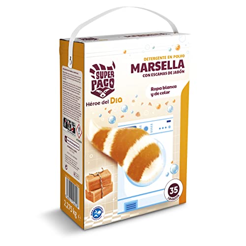 DIA SUPER PACO detergente máquina polvo marsella maleta 35 cacitos