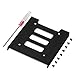 SSD Bracket,NC XQIN 2.5 Inch SSD to 3.5 Inch Internal Hard Disk Drive Mounting Kit with SATA Data Cables and Power Cables