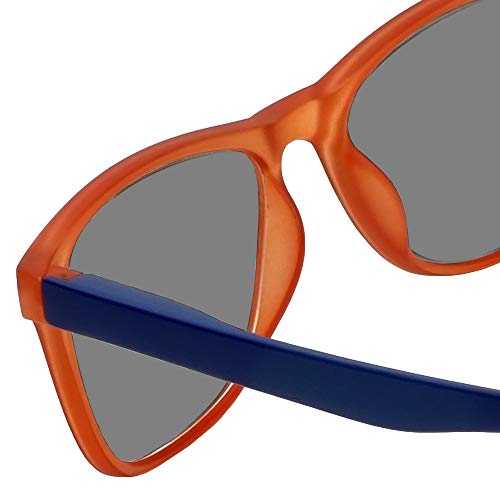 Magz Astoria Bifocal Sunglasses +1.50 Orange Blue Men/Women Neck Hanging Reading Sun Glasses Reader Magnetic Rear Connecting #TOP6