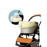 犬用ペットカート ダークブラウン スヌーピー スヌーピー 3WAY ハンドフル ペットカート 《ブラウン