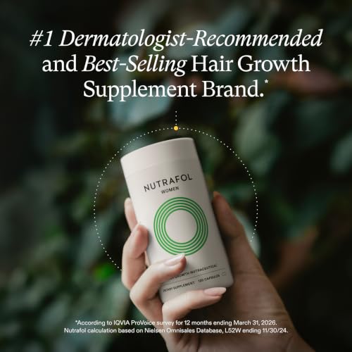Image of Nutrafol Women Hair Growth Supplements, Ages 18-44, 1-Month Pouch