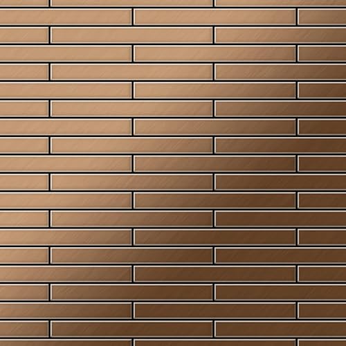 ALLOY Deedee-Ti-AB Mosaikfliese Metall Titan Kupfer