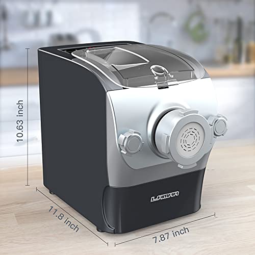 Lamar Pasta Maker,Electric Pasta Maker Machine Automatic Noodle Maker For Kitchen 8 Different Pasta Shapes To Choose With Lcd Display #TOP5