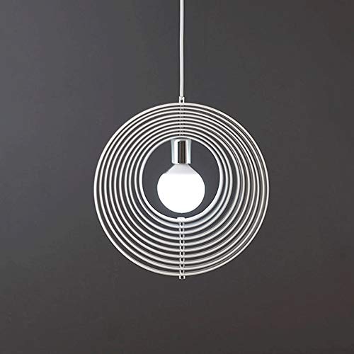 Plafonnier pendentif LED E27 lustre lune rotatif pour chambre moderne