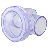 Niceminiwall PVC-Rückschlagventil, 50 mm, Rückflussverhinderungsventil für Abwassersysteme mit langlebiger PVC-Konstruktion und für einfache Installation für den privaten und industriellen Gebrauch (A