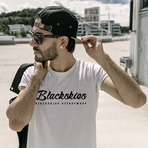 Image of Blackskies 5-Panel Cap with Floral Pattern Unisex Baseball Cap
