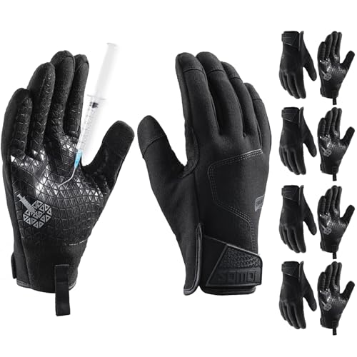 Image of TAILI 4-Pair Level 3 Needle, Level 5 Puncture and A7 Cut Resistant Gloves L | Lightweight, Grip Enhanced, Breathable, Touchscreen Compatible, Law Enforcement, Innovative Heavy Duty Work Gloves for Men