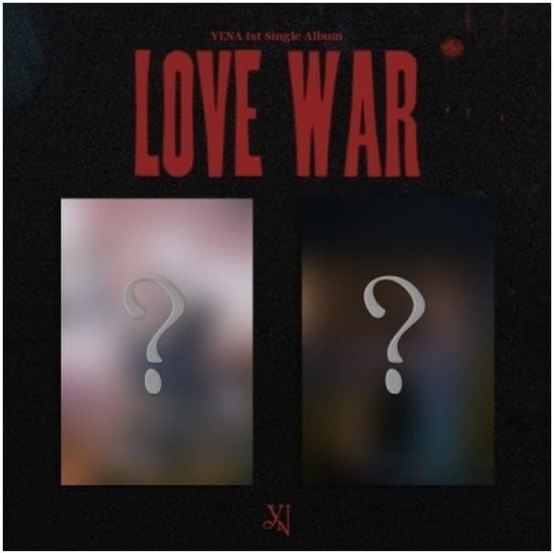 CHOI YENA LOVE WAR 1st Single Album War Version 1p Folding Poster On Pack+68p PhotoBook+1ea Sticker+2p PhotoCard+Tracking Sealed
