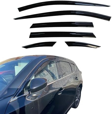 Deflettori Frangivento Hyundai Kona Auto Clover, Set Di Deflettori Frangivento, 6 Pezzi - Dona Trust Frangivento Autoclover