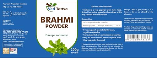 Image of Brahmi Powder 200 Gms (200 gms (Pack of 1))