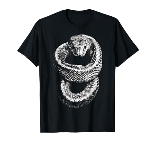 Serpiente Animal Motivo Arte Serpiente Camiseta