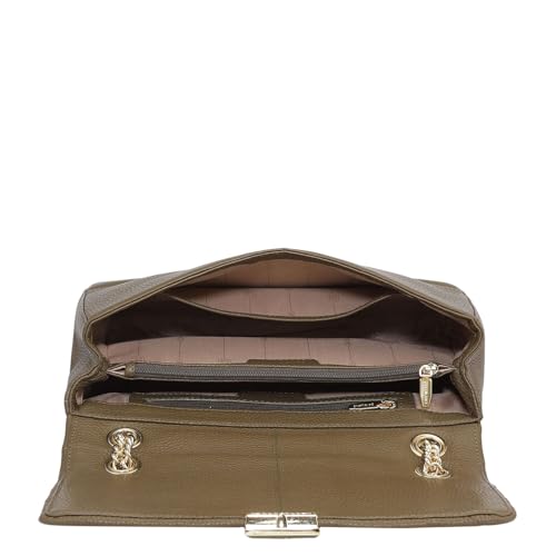 Image of Da Milano Leather Shoulder Bag for Women (01942)