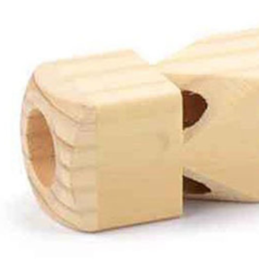 Sifflet de Train en Bois 4 Tons, Sifflet en Bois pour Amoureux des Jeux de R?Le pour F¨ºte ¨¦ducative, Installation Facile et