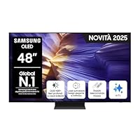 Samsung OLED 4K Vision AI Smart TV 48'' QE48S94FAEXZT, NQ4 AI Gen3 Processor, 4K AI Upscaling Pro...