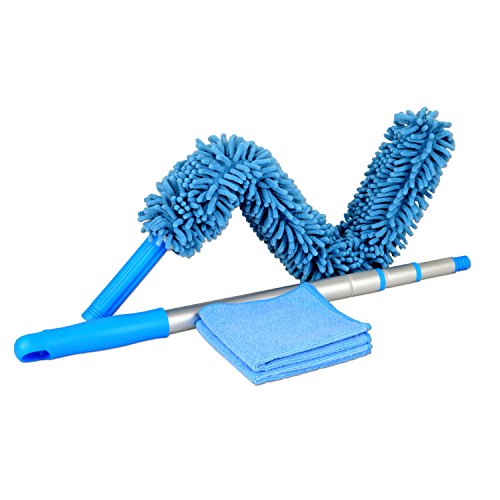 Chenille Microfiber High Duster | Flexible Dusting Wand | Machine Washable