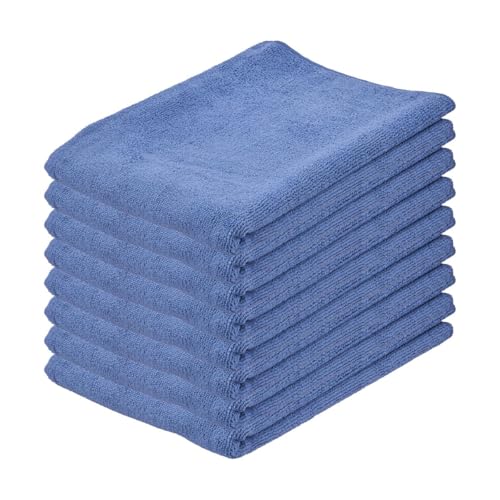 Image of Superio Microfiber Squeegee Towel Extra Large Miracle Cloth 20 x 30 Streak Free Microfiber Floor Cloth-Rag for Cleaning House, Kitchen, Bathroom-Scratch Free, 8 Pack